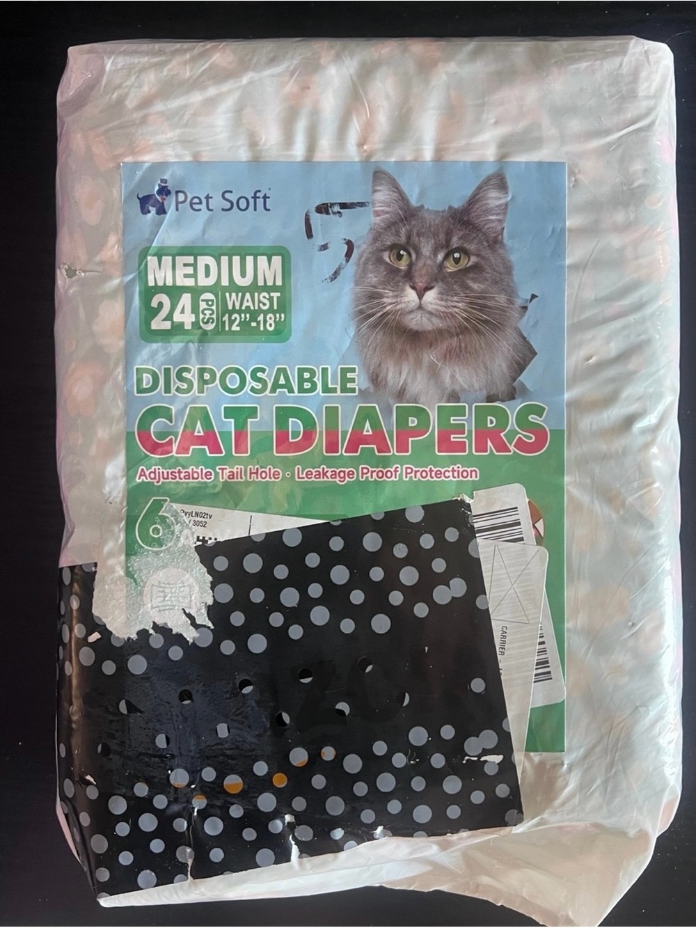 New cat diapers size M